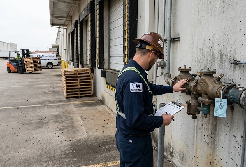 Hurst commercial properties served by FW Commercial Plumbing
